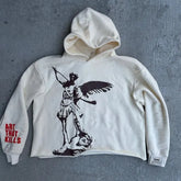 Hearujoy Harajuku skull letter print streetwear hiphop hoodies women graphic y2k top oversized hoodie sweatshirt goth women clothes